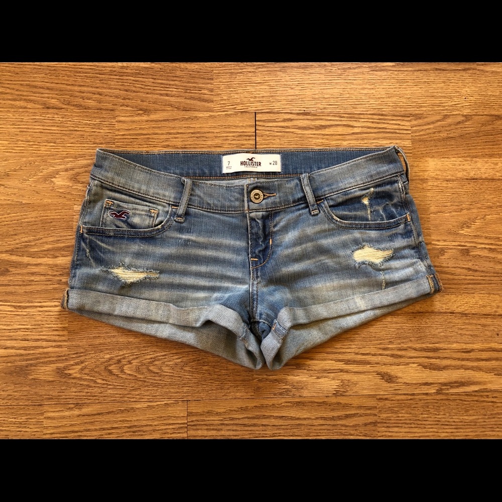Hollister short shorts size 7